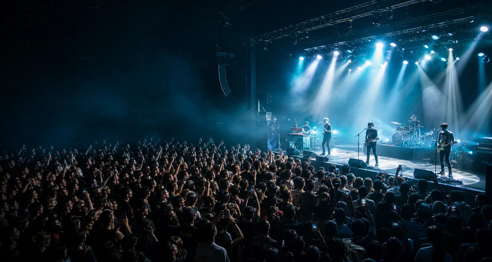 Público en un concierto para SimpleTickets